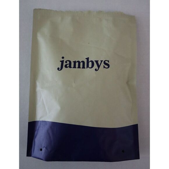 Jambys Unisex Sz XS Navy Blue/Mint Soft Breathable Boxer Shorts w/Pockets - Picture 8 of 10